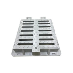 Fiberglass Rain Grate With Frame